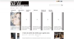 Desktop Screenshot of novelafashionweek.com.br
