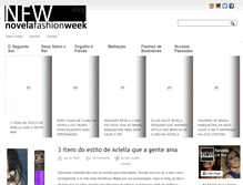 Tablet Screenshot of novelafashionweek.com.br